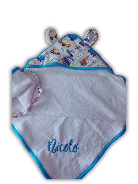 accappatoio neonato firmato